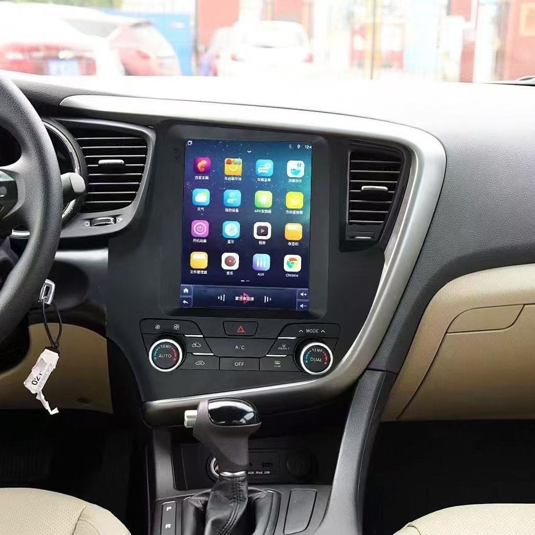 Tesla Style Screen Car Radio - カーラジオ Carplay Android 13 マルチメディアプレーヤー カーナビゲーション