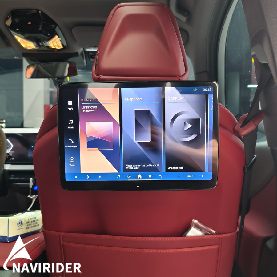 Car Multimedia Rear Seat Entertainment - Android 1920*1200スクリーン ヘッドレストカースクリーン リアシートエンターテイメントシステム BMW X5