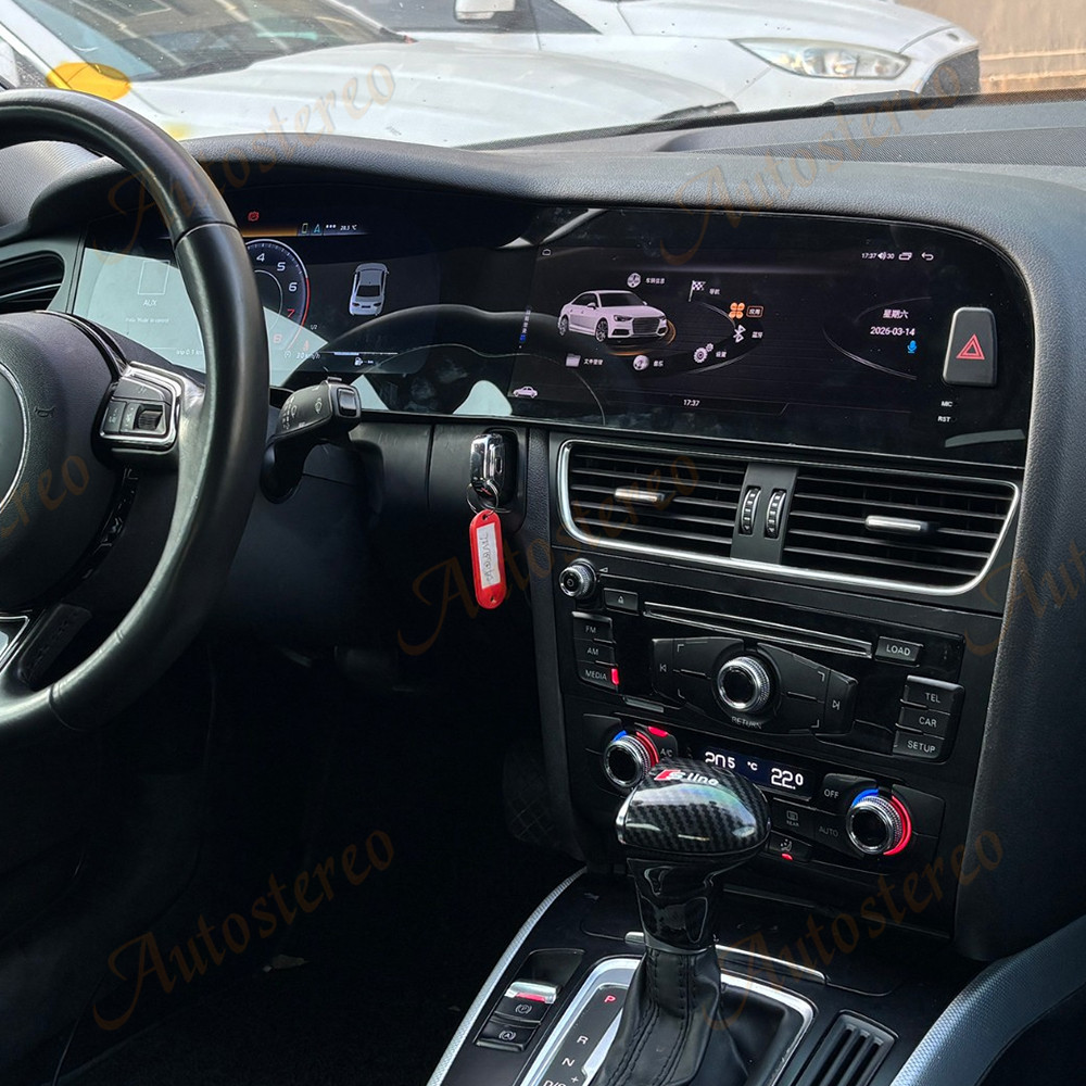Android Auto Head Unit 12.3 Inch - ワイヤレスCarPlay Android Auto対応 Audi A4 A5
