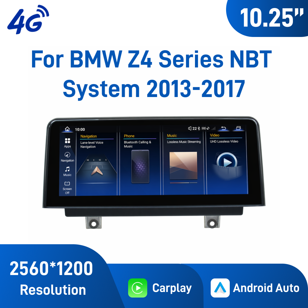 Car Multimedia Rear Seat Entertainment - 10.25インチ BMW Z4 E89 2013-2017用 Androidカーナビゲーション