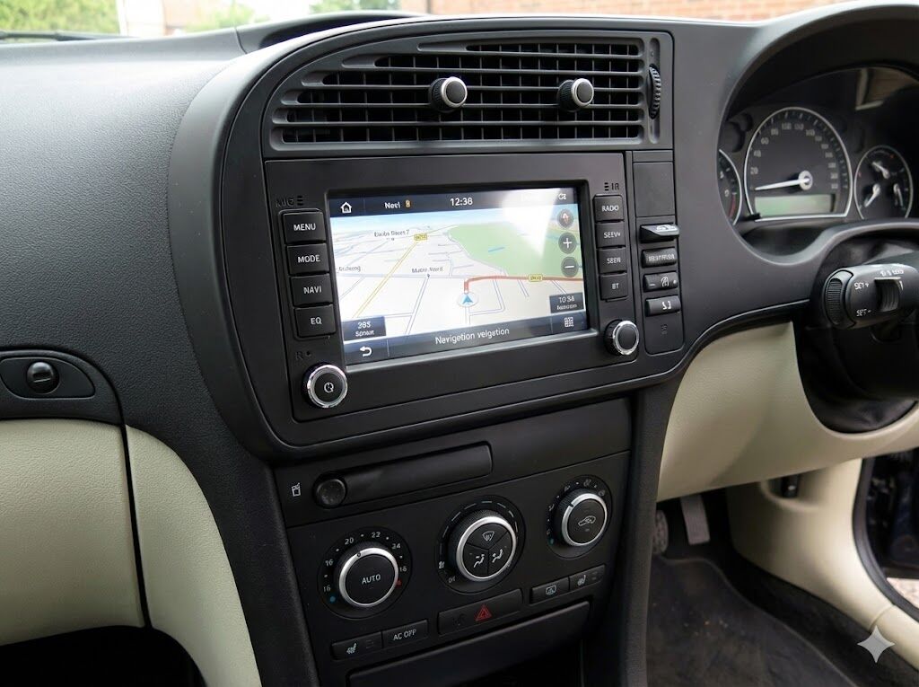 Car Dvd Player Bluetooth Steering Wheel - 7インチOEMカーステレオCarplay Bluetooth対応 SAAB 9-3 93 2007