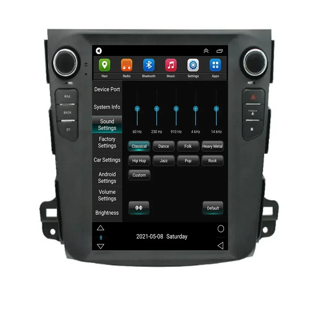 テスラスタイル8コアカーラジオ、三菱アウトランダー2008- - Tesla Style Screen Car Radio のレビューと価格