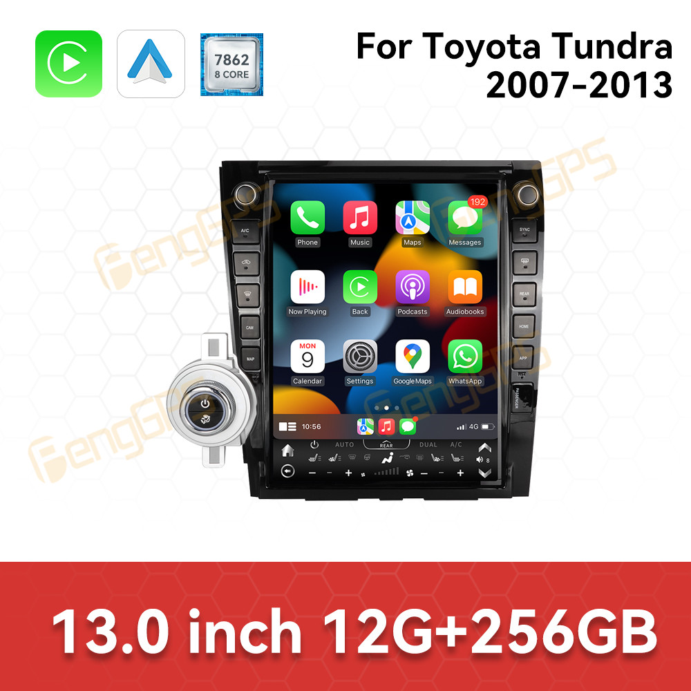トヨタ タンドラ セコイア 2007-2013年式用 カーラ - Android Auto Head Unit 12.3 Inch のレビューと価格