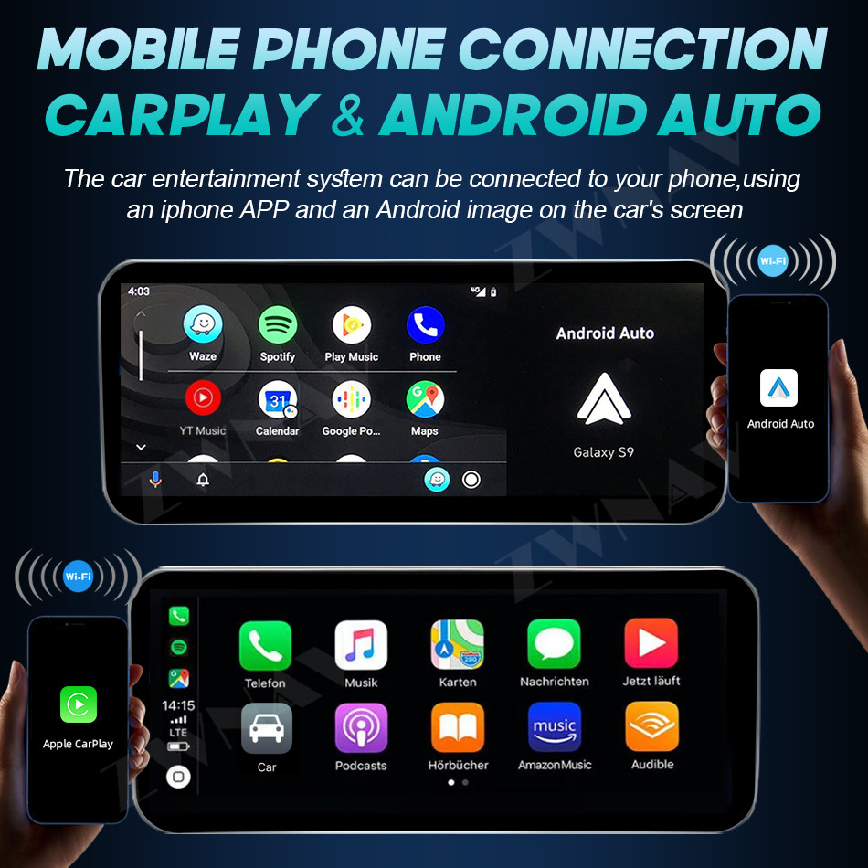 12.3インチ Qualcomm Carplay Andro - Android Auto Head Unit 12.3 Inch のレビューと価格