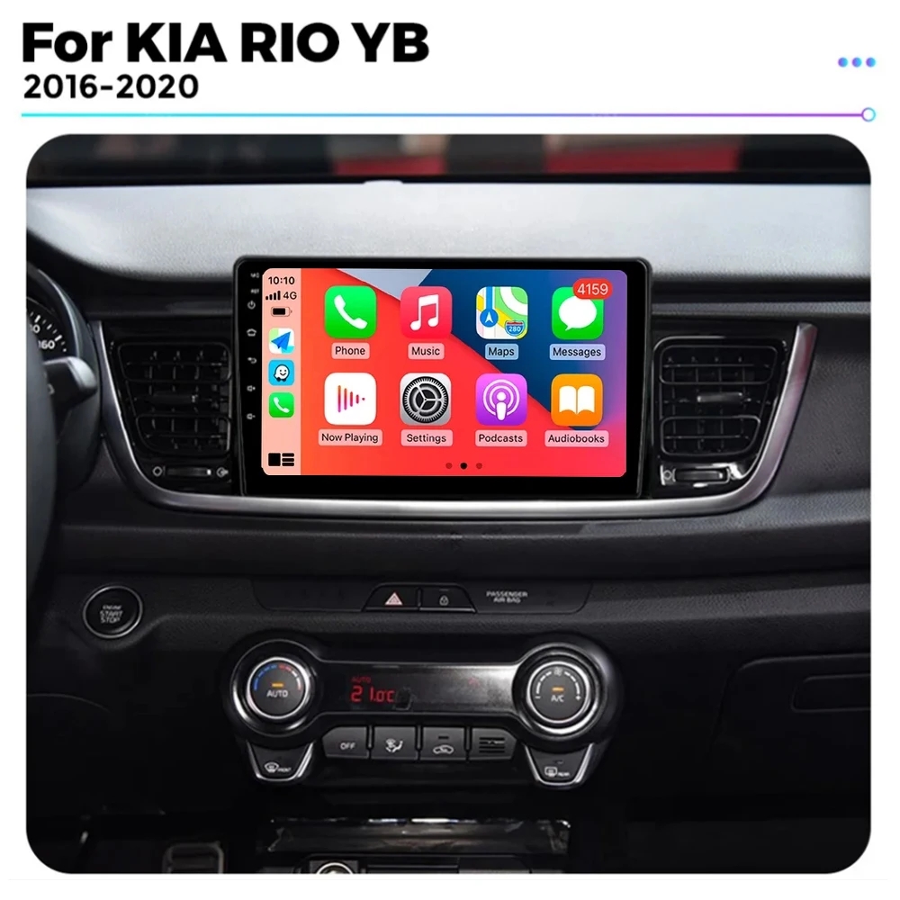 Android 16 Carplay対応 車載ラジオ Kia - Android Car Stereo 2 Din 8 Core のレビューと価格