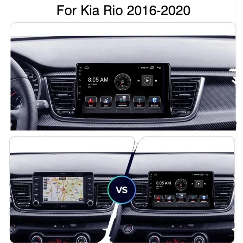 Android 16 Carplay対応 車載ラジオ Kia - Android Car Stereo 2 Din 8 Core のレビューと価格