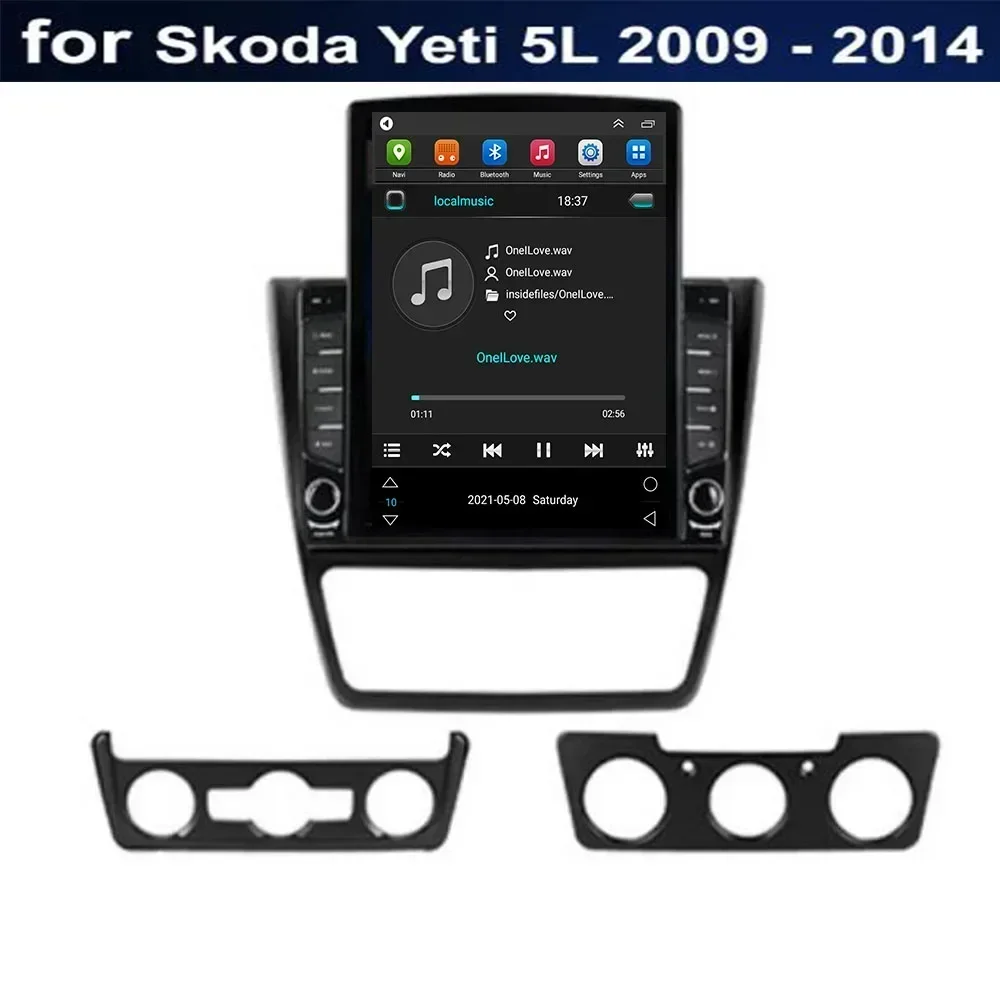 8GB+128GB、Android 13、DSP、CarPl - Tesla Style Screen Car Radio のレビューと価格