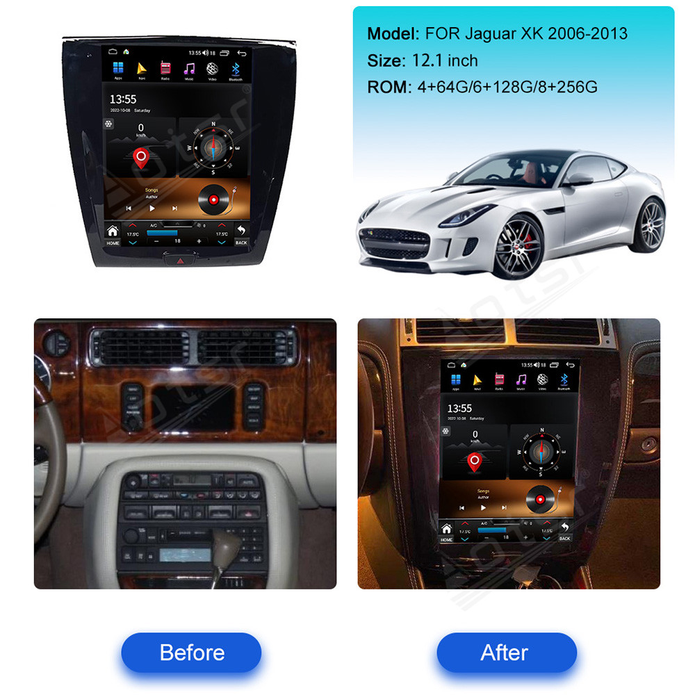 カーマルチメディアプレーヤー,カーラジオ,ステレオ,GPSナ - Android Head Unit 7862 Octa Core のレビューと価格