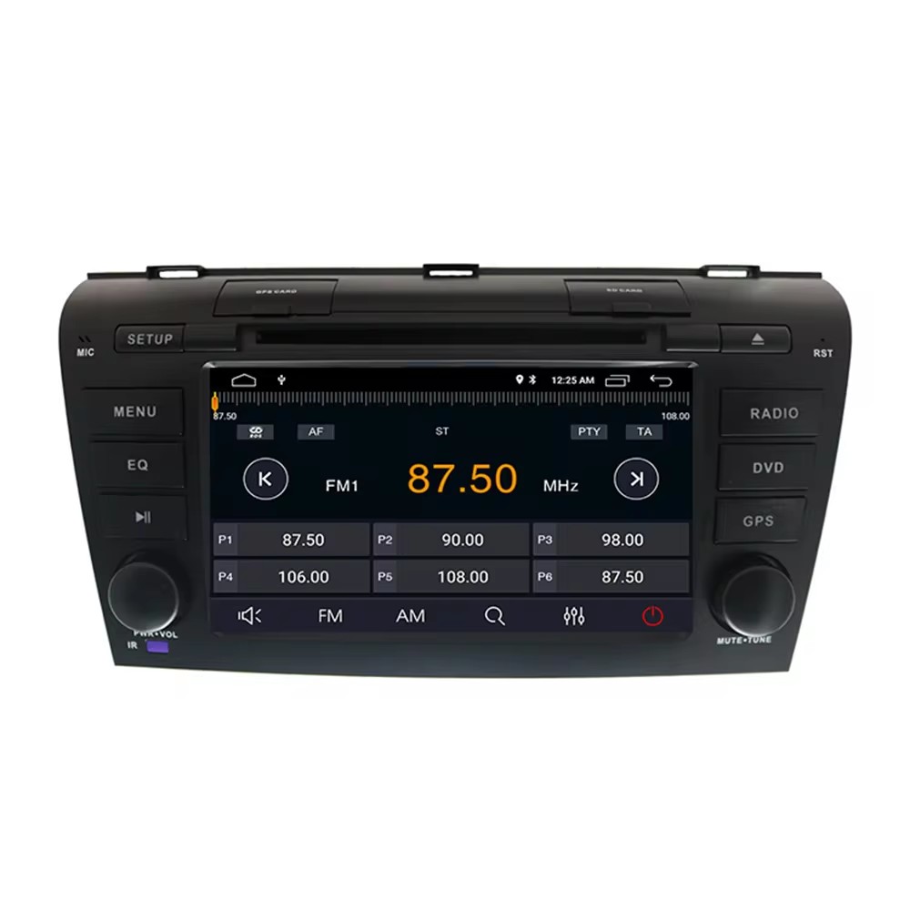 マツダ3（2004-2009）用LCDアンドロイドスクリーン - Car Multimedia Player Carplay Android Auto のレビューと価格