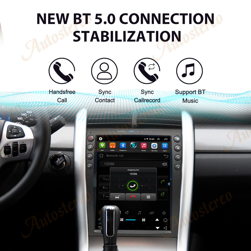 フォードエッジ-マルチメディアプレーヤーAndroid13, - Android Head Unit 7862 Octa Core のレビューと価格