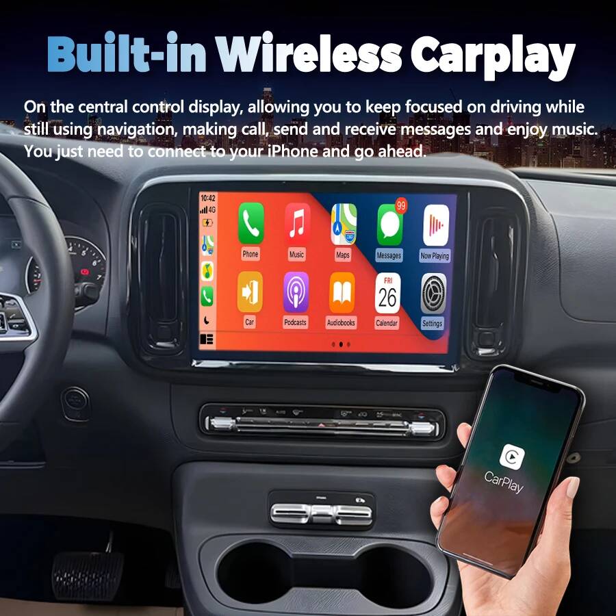 13インチ メルセデスベンツ Vito 116 W447 2 - Car Multimedia Player Carplay Android Auto のレビューと価格