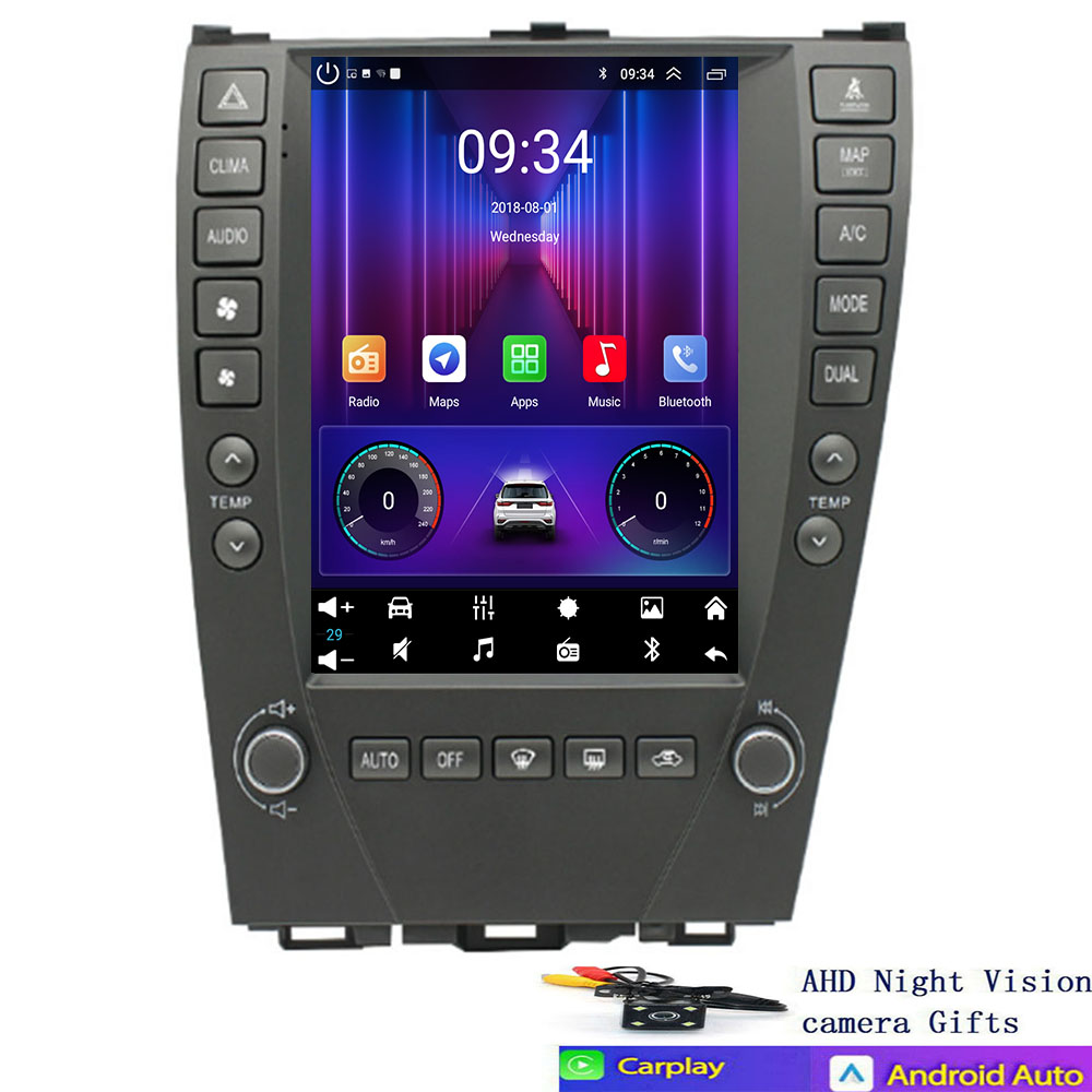 9.7インチAndroid 14カーラジオ レクサスES E - Tesla Style Screen Car Radio のレビューと価格
