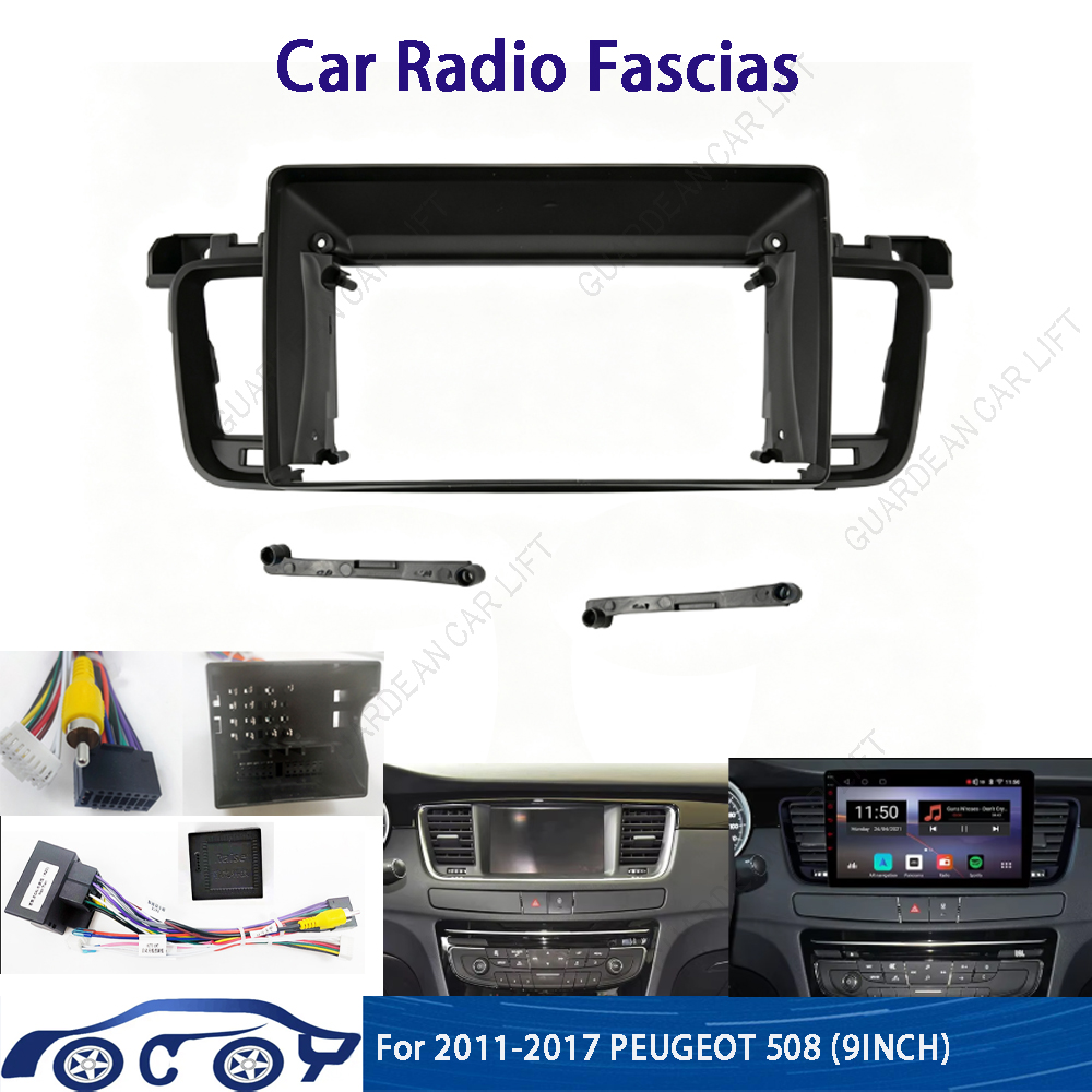 2011年～2017年式プジョー508用、9インチカーラジオ - Car Stereo Canbus Decoder のレビューと価格