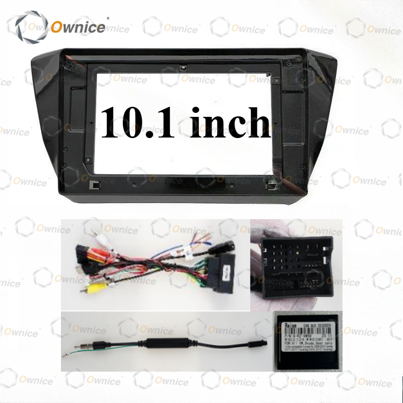 Ownice 10.1インチカーラジオフレーム シュコダ ス - Car Stereo Canbus Decoder のレビューと価格