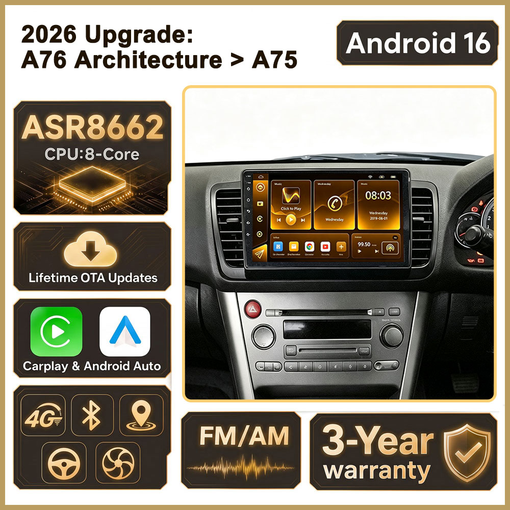 Cortex-A76 オクタコア Android 16 車載 - Car Radio Gps Navigation 10 Inch のレビューと価格