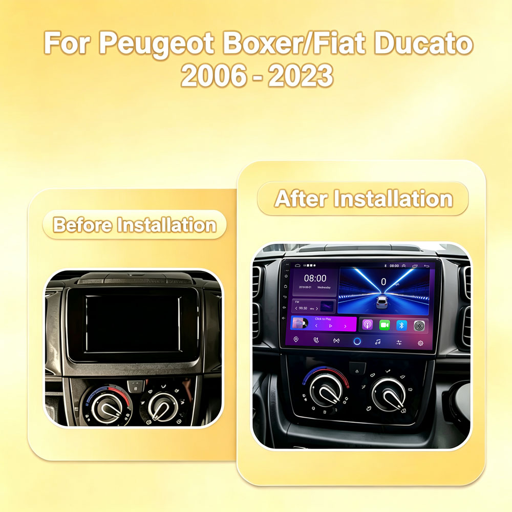 Cortex-A76 オクタコア Android 16、プジ - Car Radio Gps Navigation 10 Inch のレビューと価格