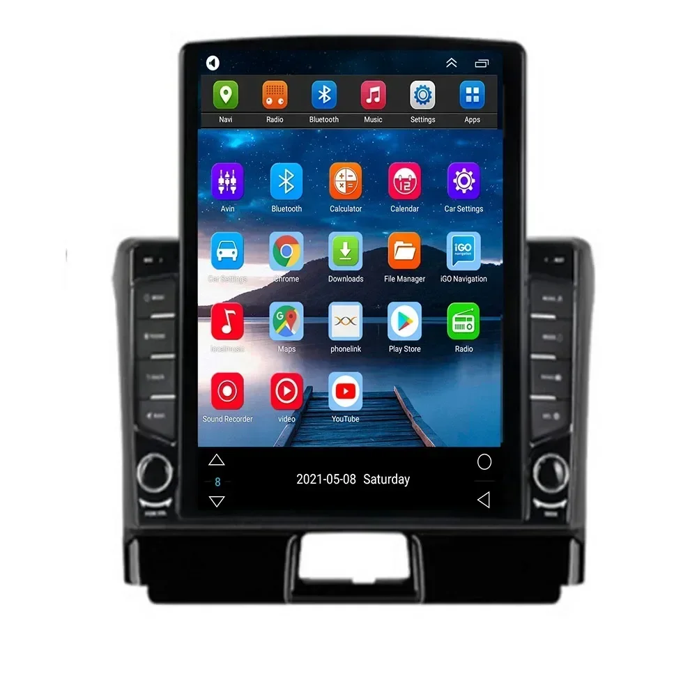 テスラ風2DIN Android13カーラジオ。トヨタ・カロ - Tesla Style Screen Car Radio のレビューと価格