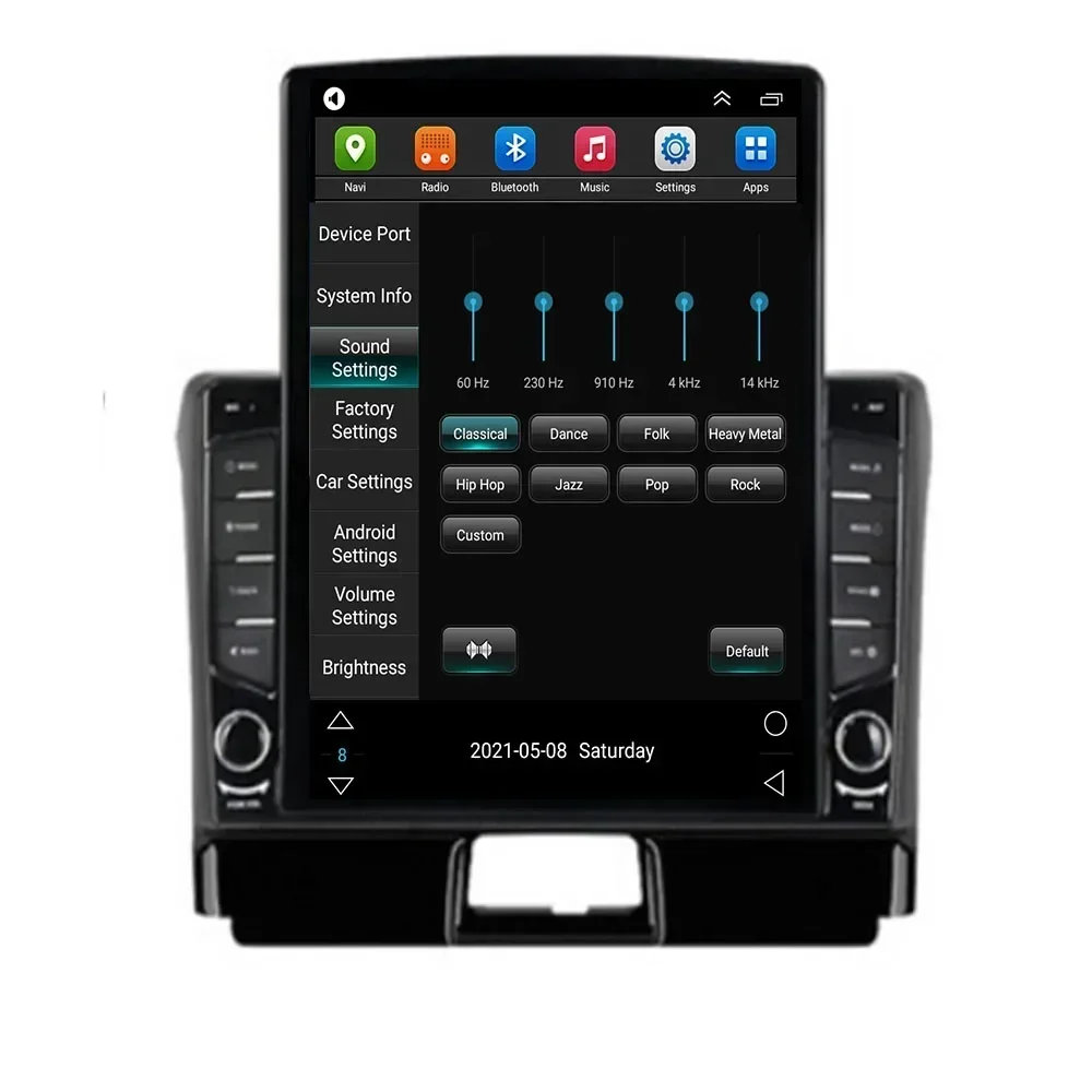 テスラ風2DIN Android13カーラジオ。トヨタ・カロ - Tesla Style Screen Car Radio のレビューと価格