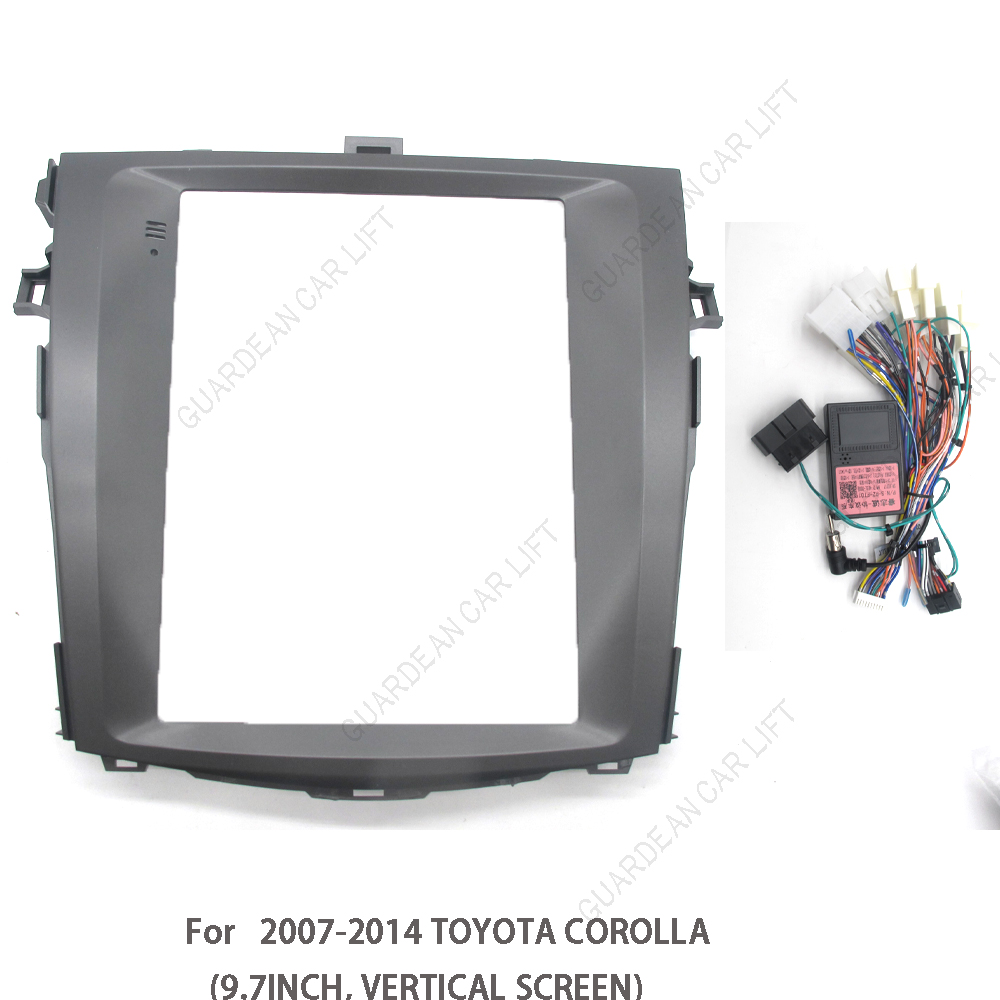 2007-2014 トヨタ カローラ (9.7 インチ、垂直 - Tesla Style Screen Car Radio のレビューと価格