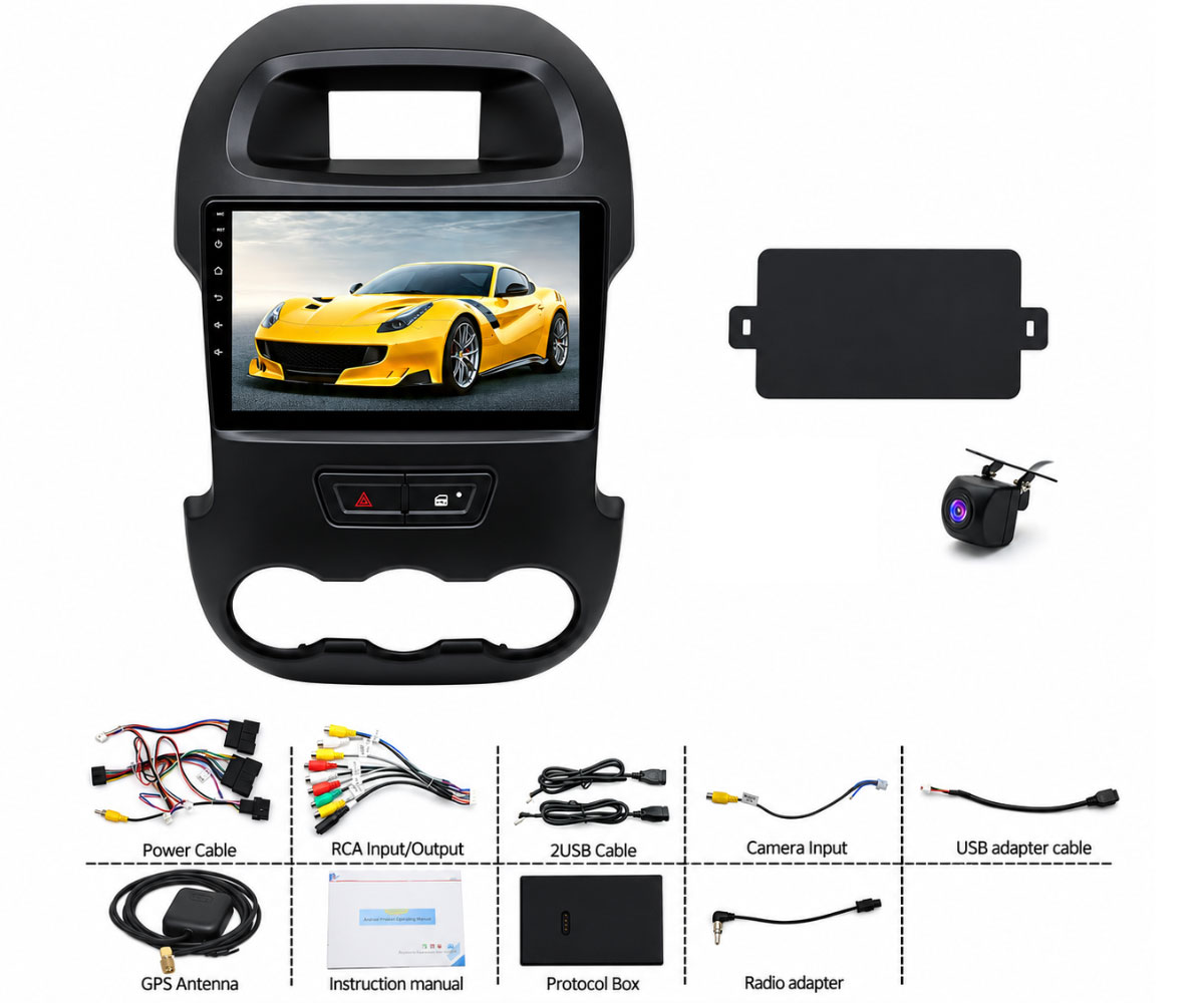 9インチ Android 15.0 カーオーディオ ラジオ  - Android Head Unit 6Gb 128Gb のレビューと価格