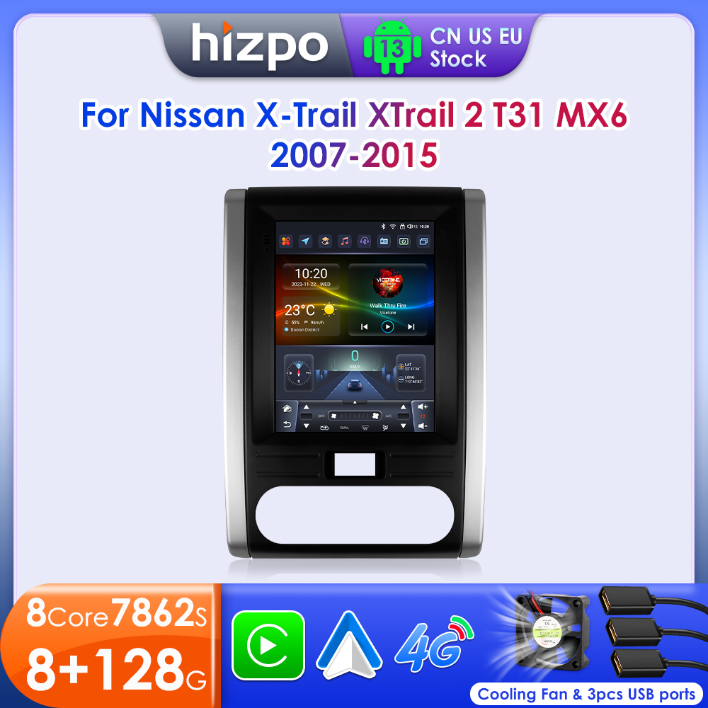 Hizpo-teslaスタイルのカーマルチメディアプレーヤー - Tesla Style Screen Car Radio のレビューと価格
