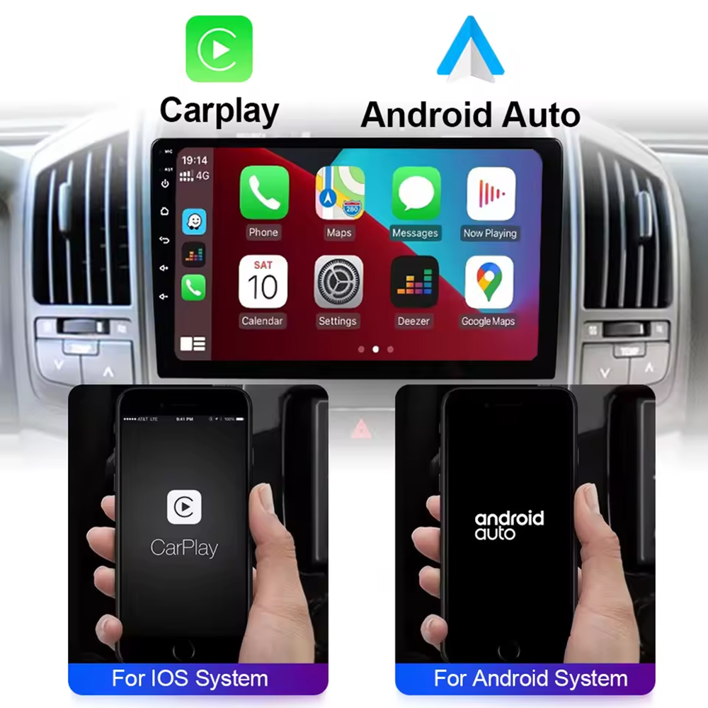 LEHX 1インチ ワイヤレスCarPlay 2Din An - Car Dvd Player Bluetooth Steering Wheel のレビューと価格