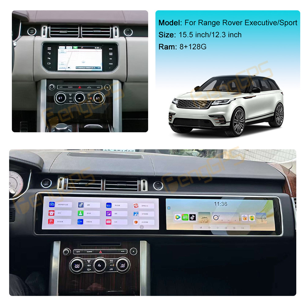 15.5インチ カーラジオ Android 14 車載マルチ - Android Head Unit 7862 Octa Core のレビューと価格