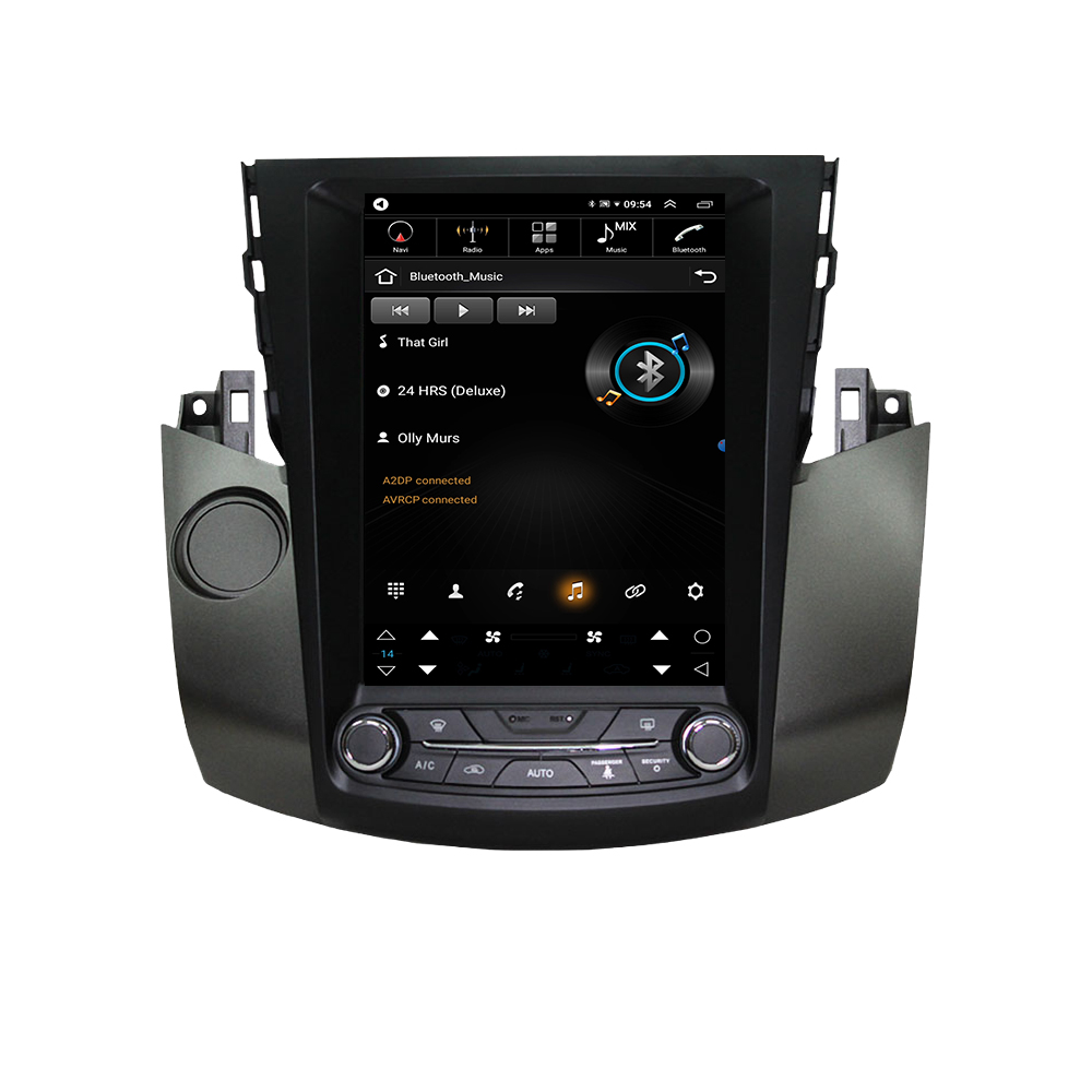 トヨタRAV4 RAV-4 2005-2013用テスラスタイ - Tesla Style Screen Car Radio のレビューと価格