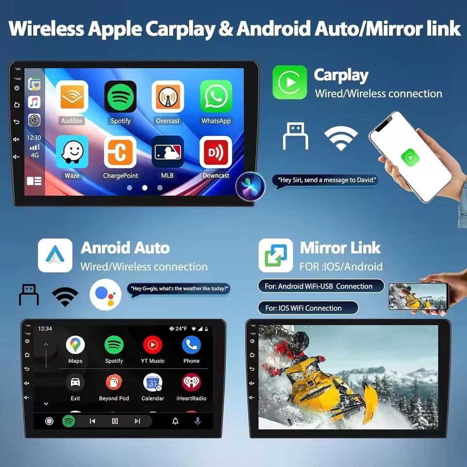 Android 16 2K QLED搭載、ルノー・クリオ2（ - Android Car Stereo 2 Din 8 Core のレビューと価格